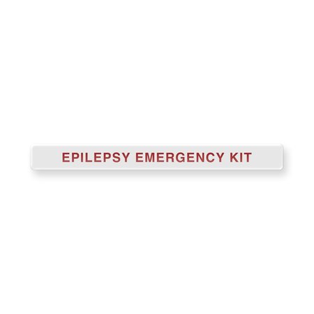 AEK Permanent Adhesive Dome Label Epilepsy Emergency Kit EN9483